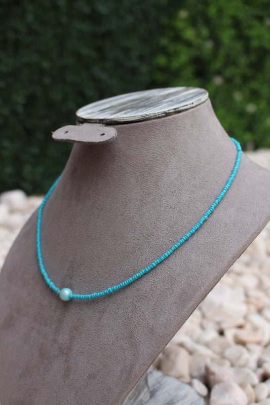 Collar Azul Mini
